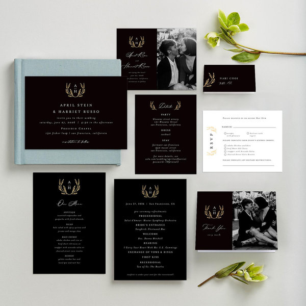 Zola Wedding Invitations - Kimara Landscape