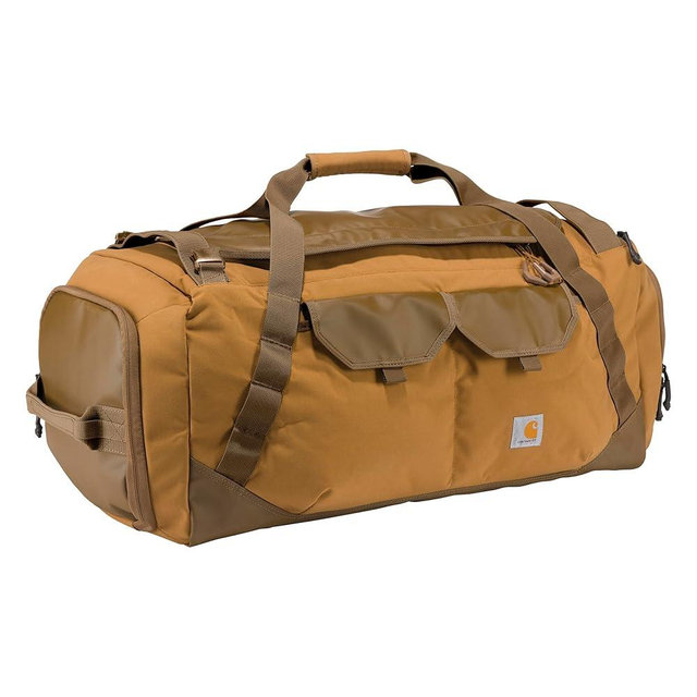 Carhartt Heavy Haul Utility Duffel Bag's, Water-Resistant Packable Bag for Jobsite, Gym, and Travel
