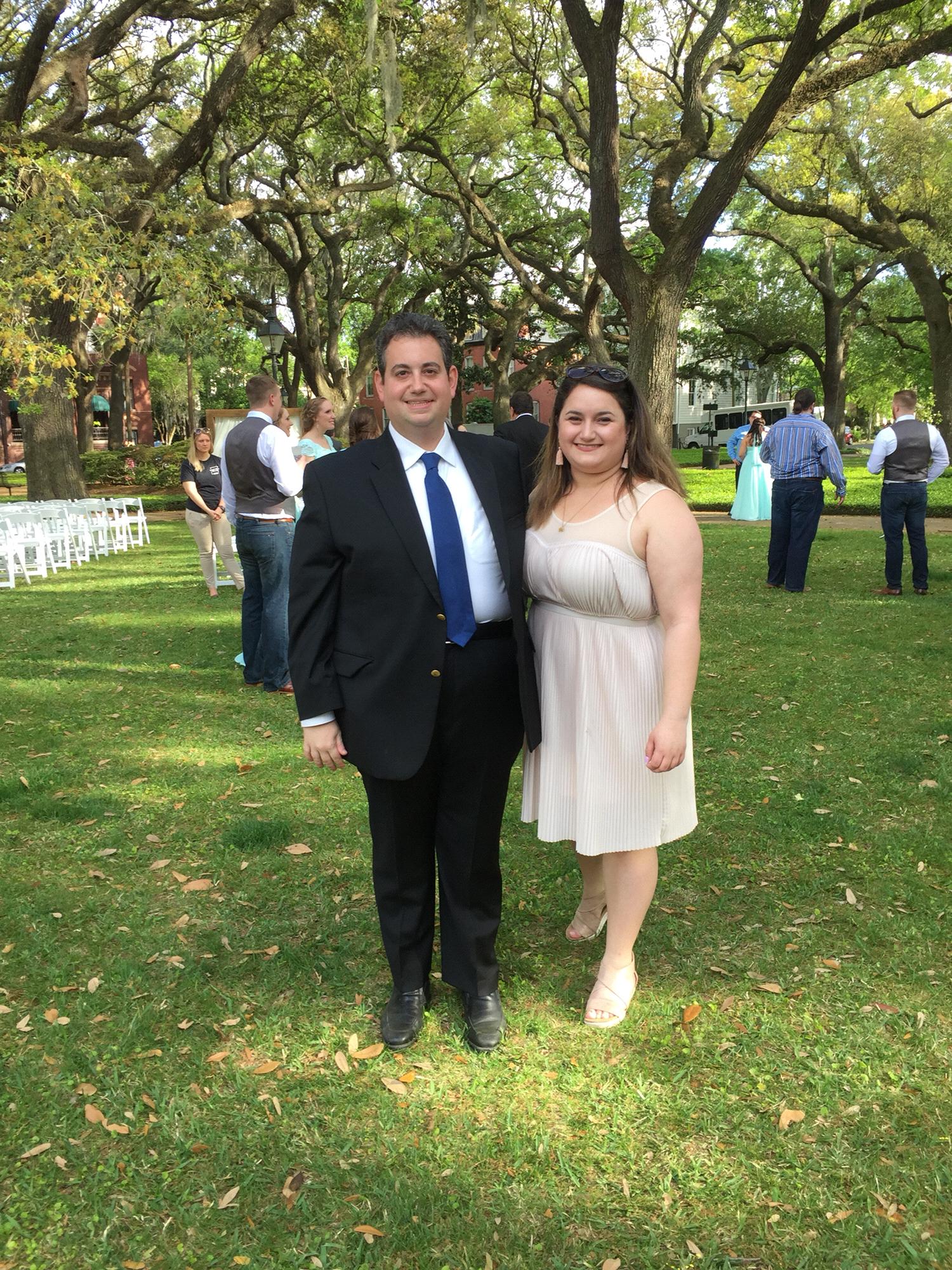 Post ceremony at Joe and Kim's Wedding