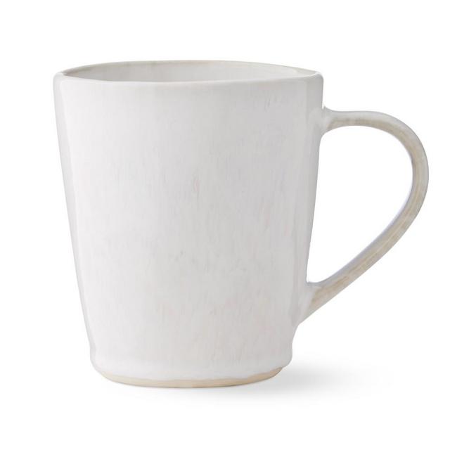 Reactive Glaze Mugs, Set of 4, White