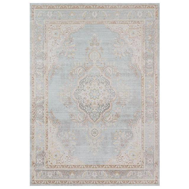 Carina Rug, 2 x 3', Porcelain Blue Multi
