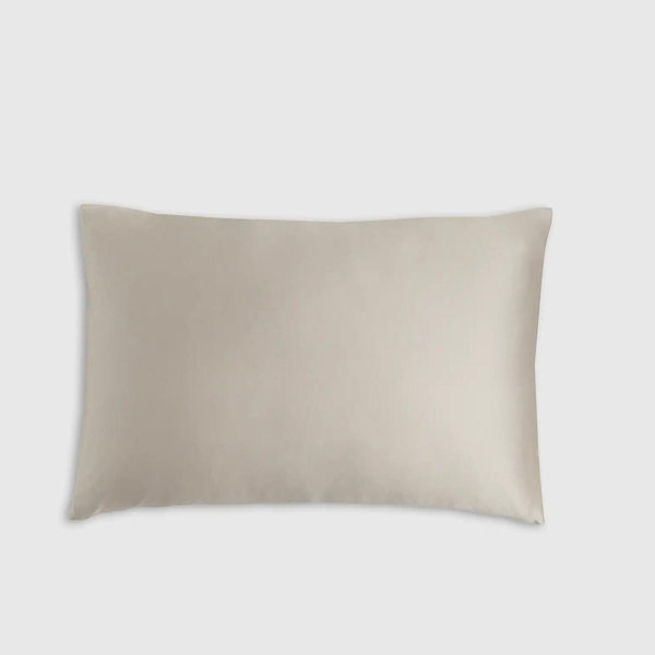 100% Mulberry Silk Pillowcase - Silver, Standard