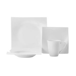 Maxwell & Williams™ White Basics Motion 16-Piece Dinnerware Set