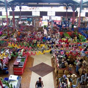 Lunch Date at the Papeete Market - Tahiti