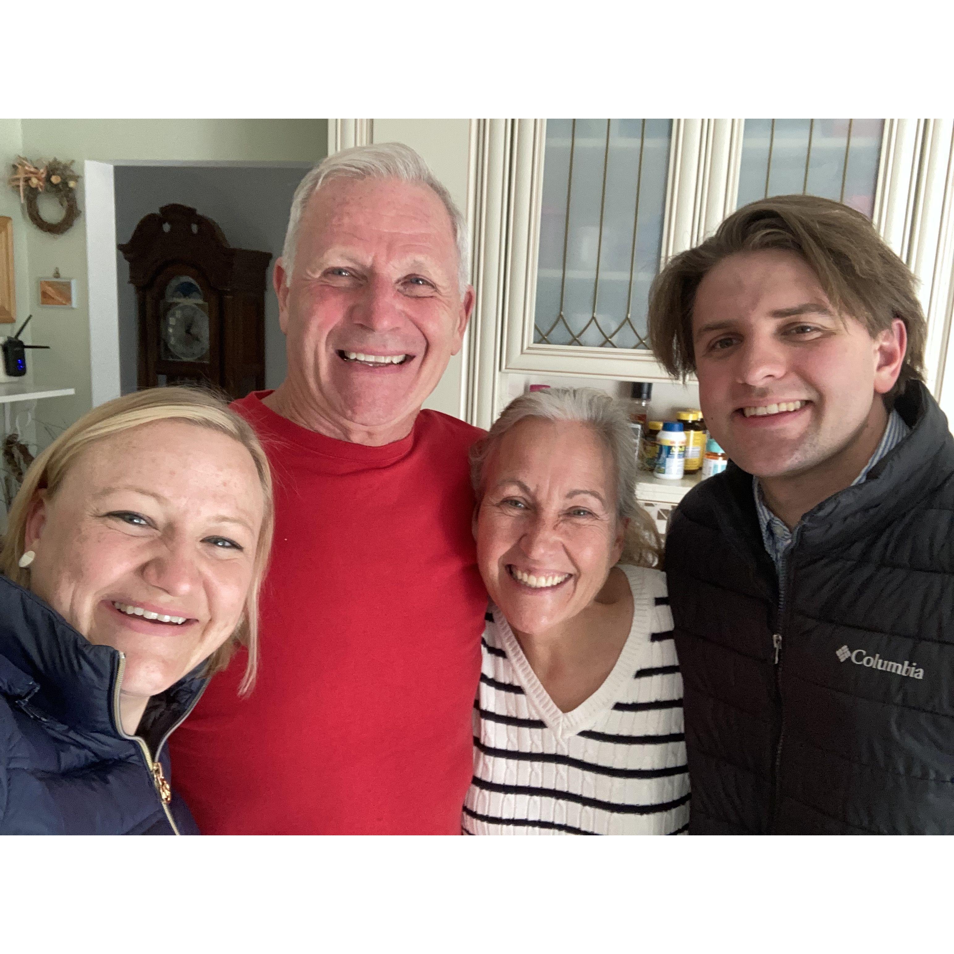 Visiting Holly & Rob is always the best.