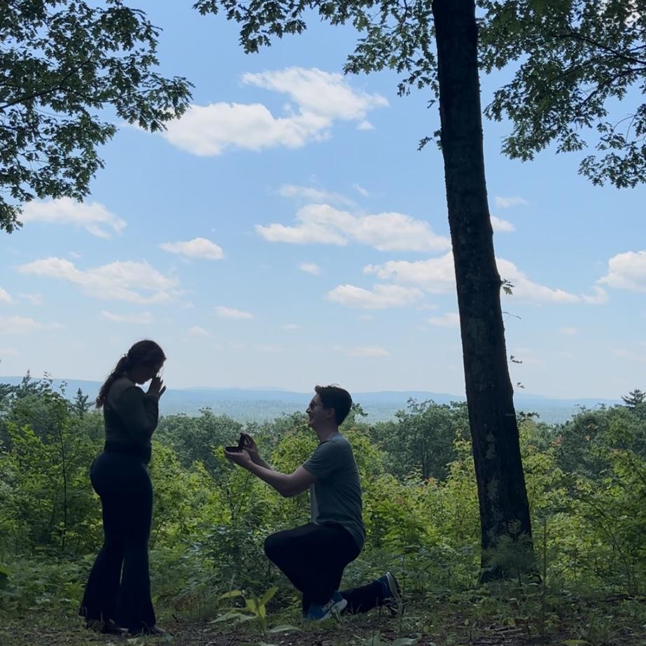 Douglas proposed! June 21, 2025.