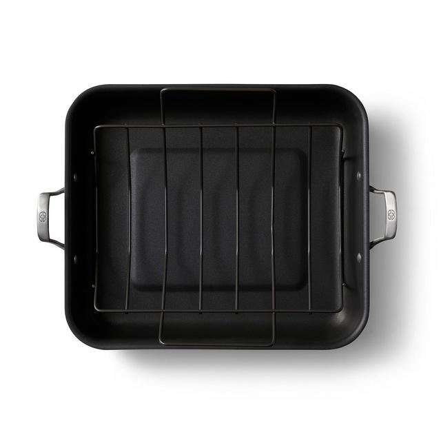 Calphalon Premier Hard-Anodized Nonstick 16" Roasting Pan with Rack