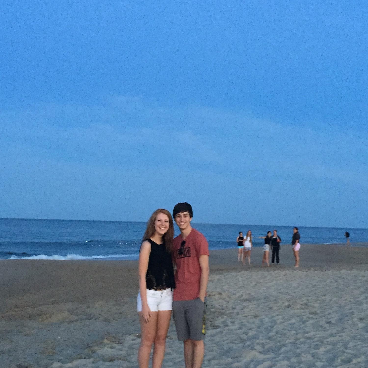 First beach trip to Rehoboth.