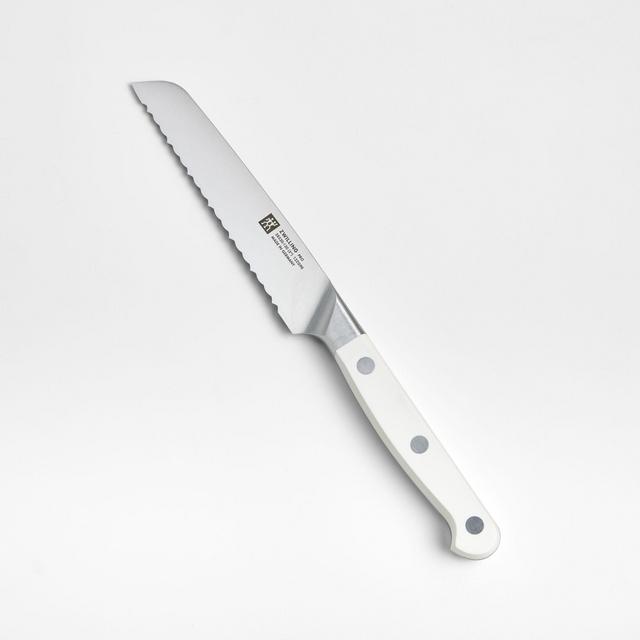 ZWILLING ® Pro Le Blanc 5" Serrated Utility Knife
