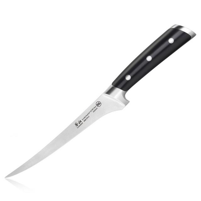 Cangshan TS Series 7" Filet Knife with Leather Sheath