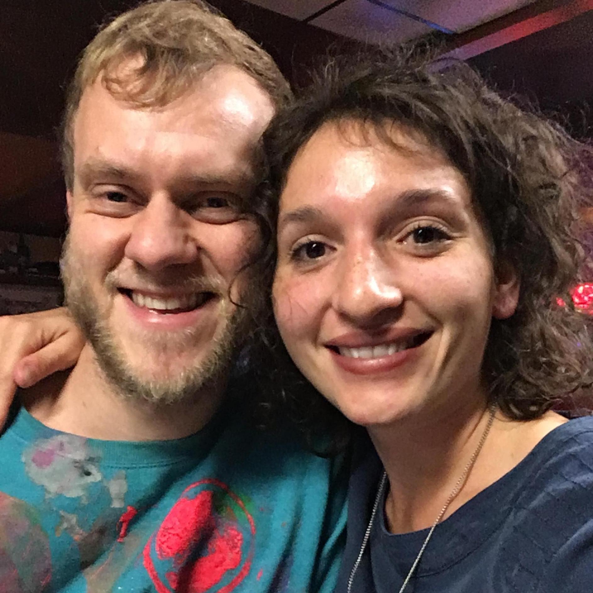 One year after we met, we recreated it. We wore the same outfits and met at the place where it all started, October 2016.