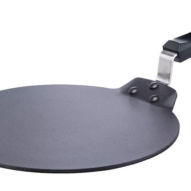 Hawkins/Futura Q41 Nonstick Tava/Griddle, 13-inch, Gray