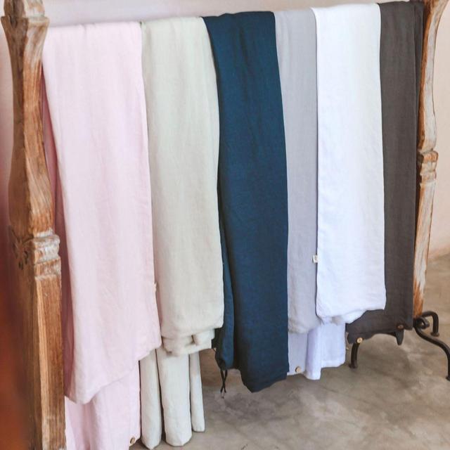 Weighted Blanket Summer Linen Duvet Cover · Baloo Queen/Full Blanket Fit