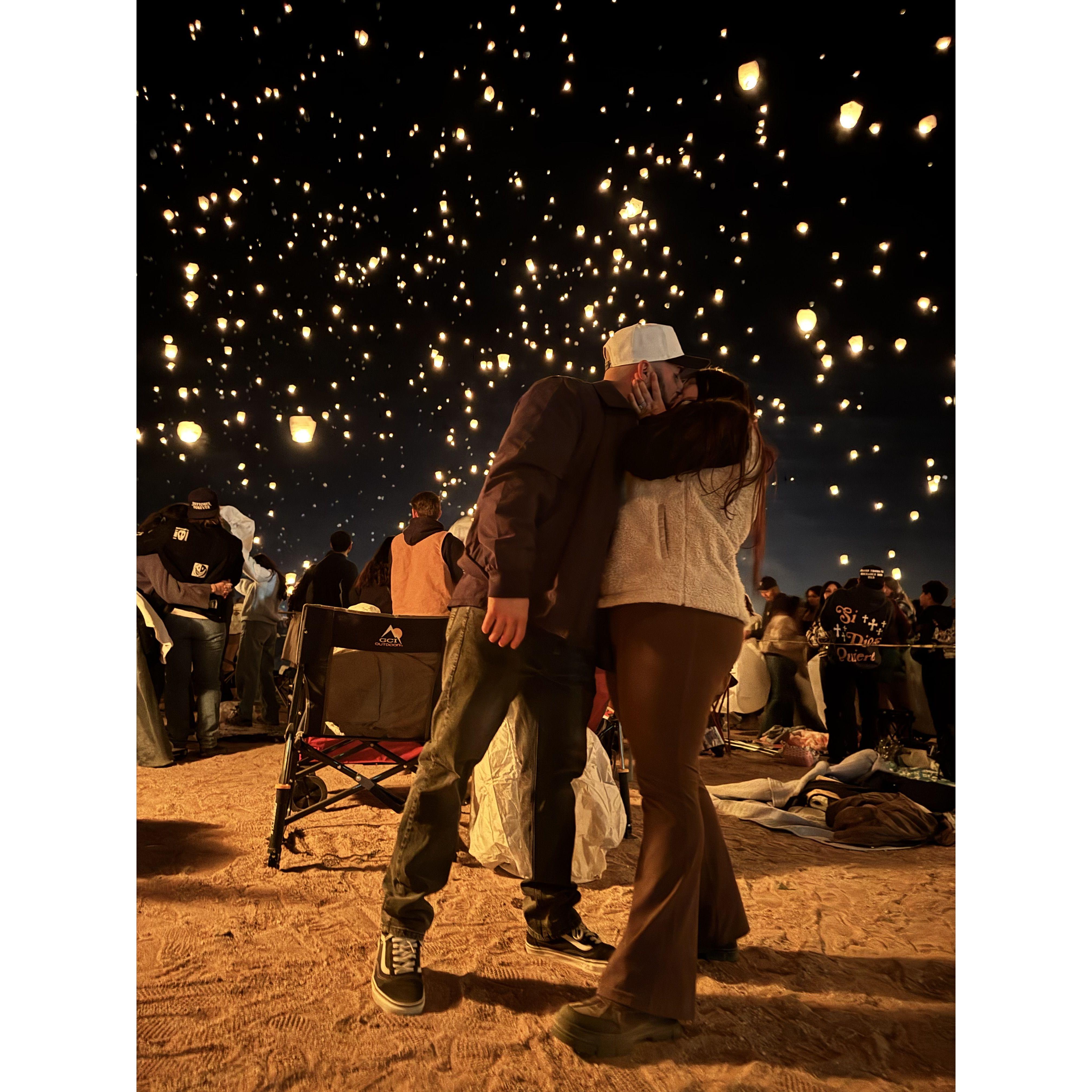 If you've never been to a light festival we definitely recommend it!