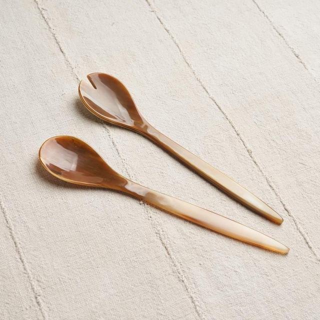 Horn Salad Servers