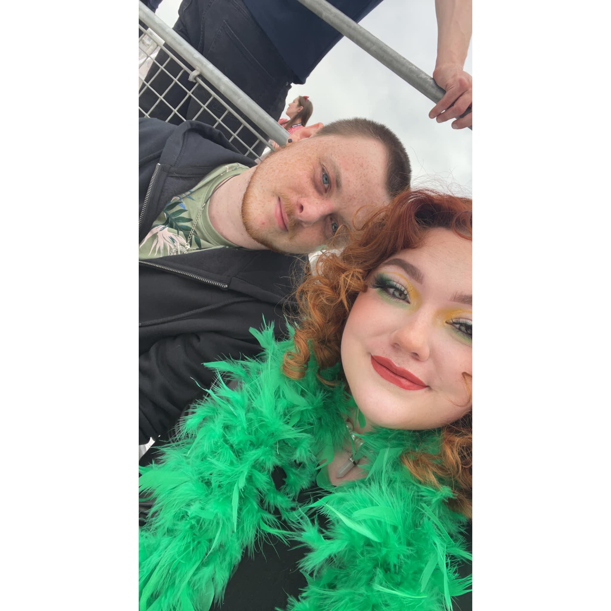 When we went to see Harry Styles for the first time.