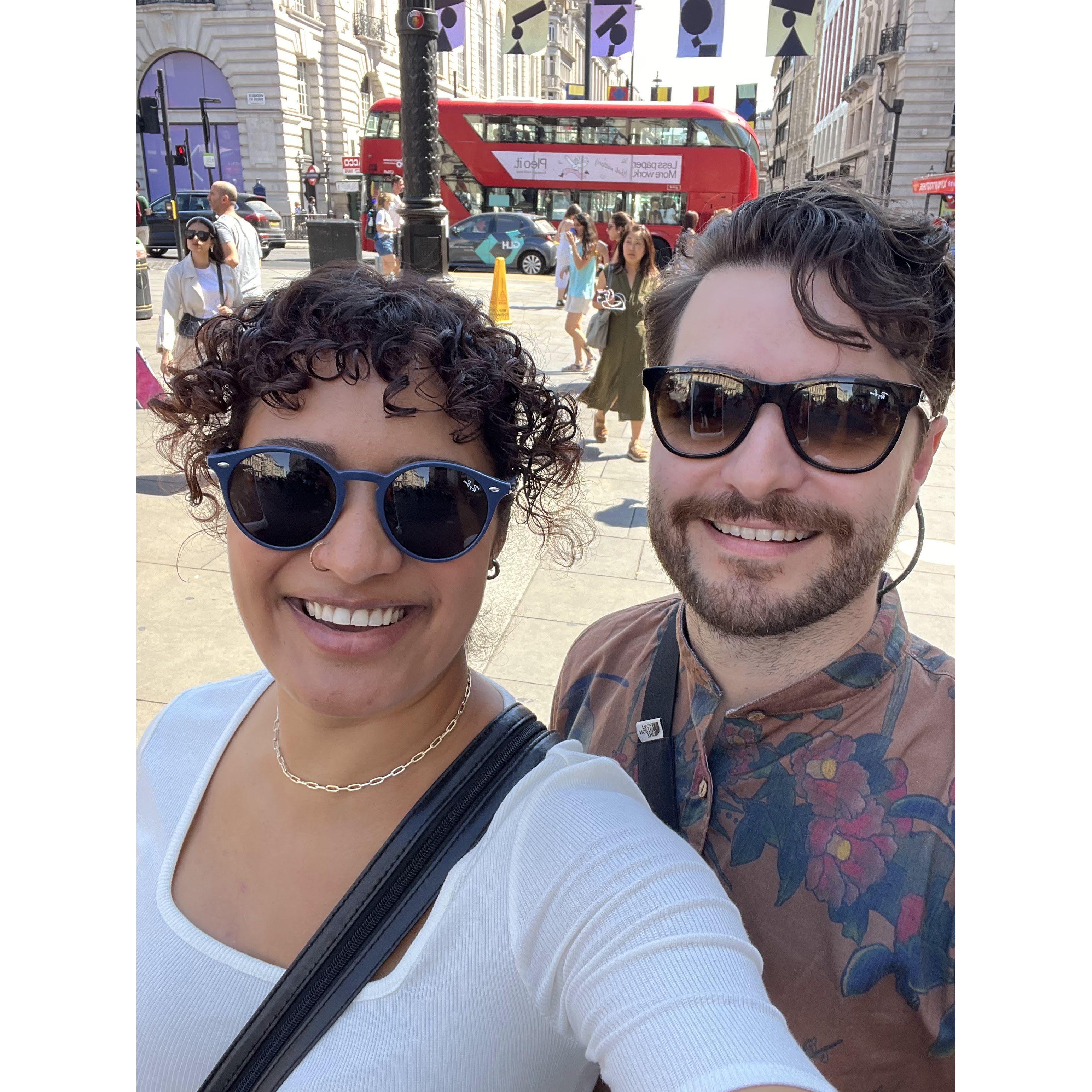 Our first trip to London for a family wedding and exploration