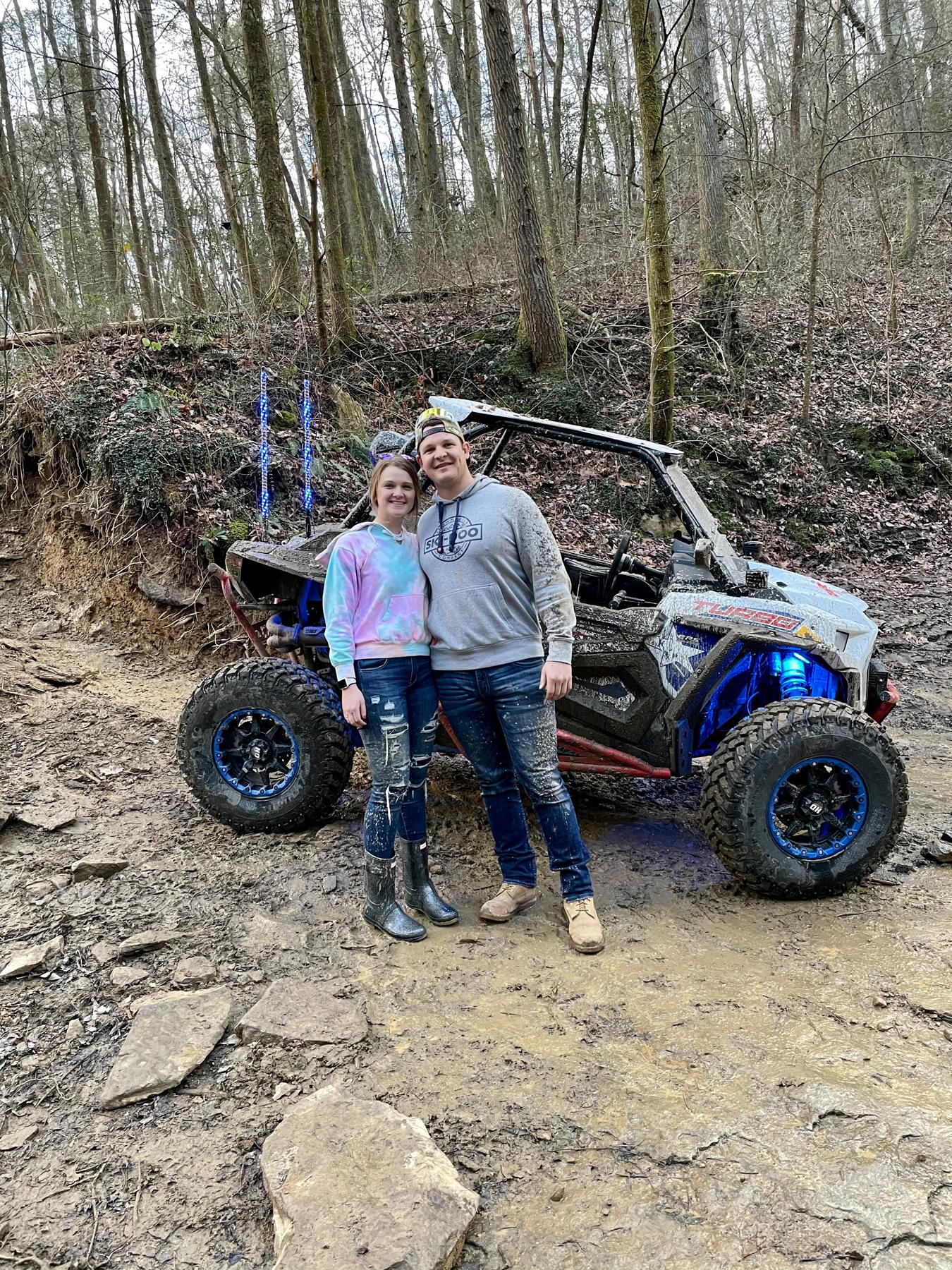 A new hobby for us both is RZR riding. We make a good team with Jake driving and Taylor (usually) doing surprisingly well with directions.