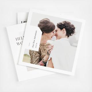 Softcover Wedding Photo Book Gift Card