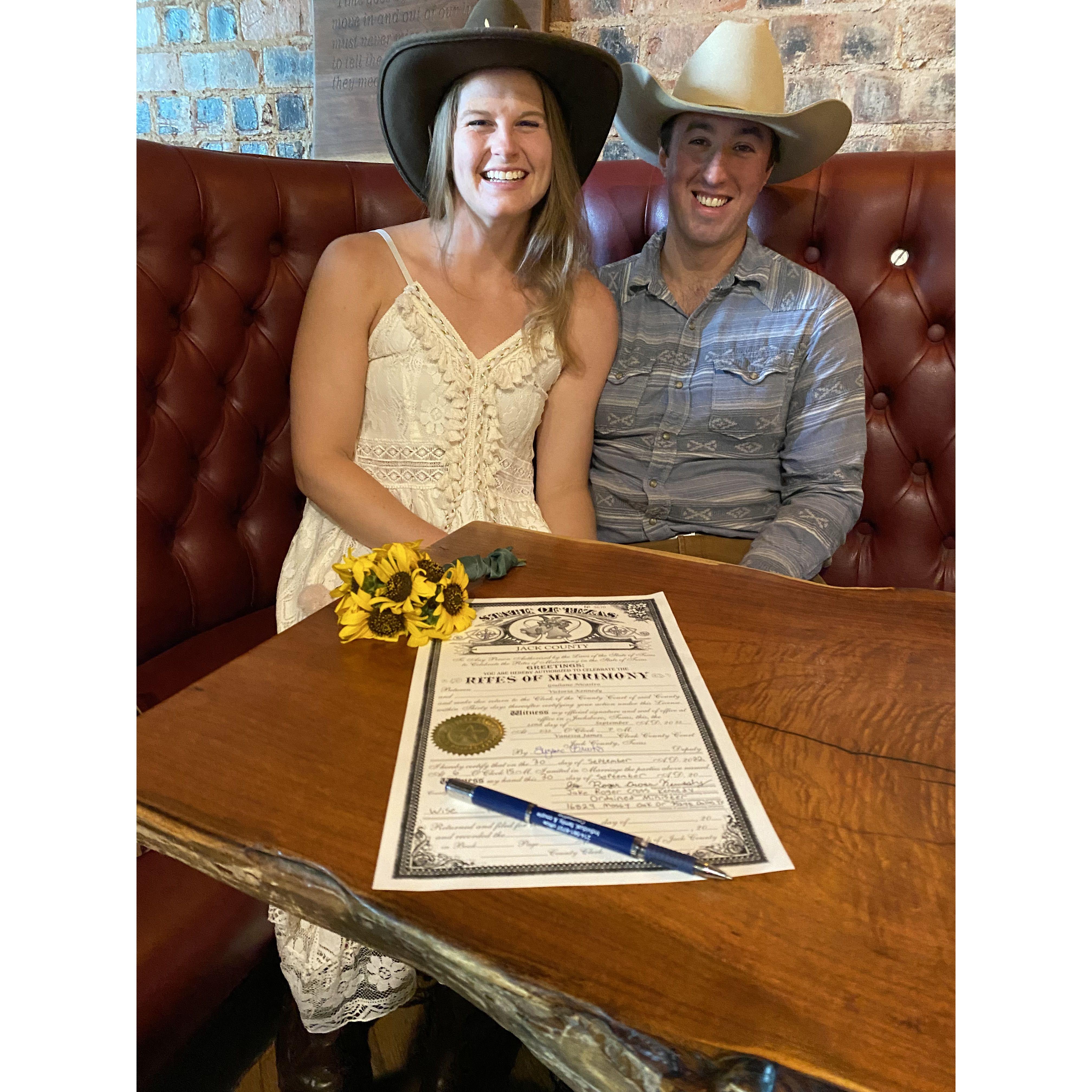 Getting married in Decatur, September 2022