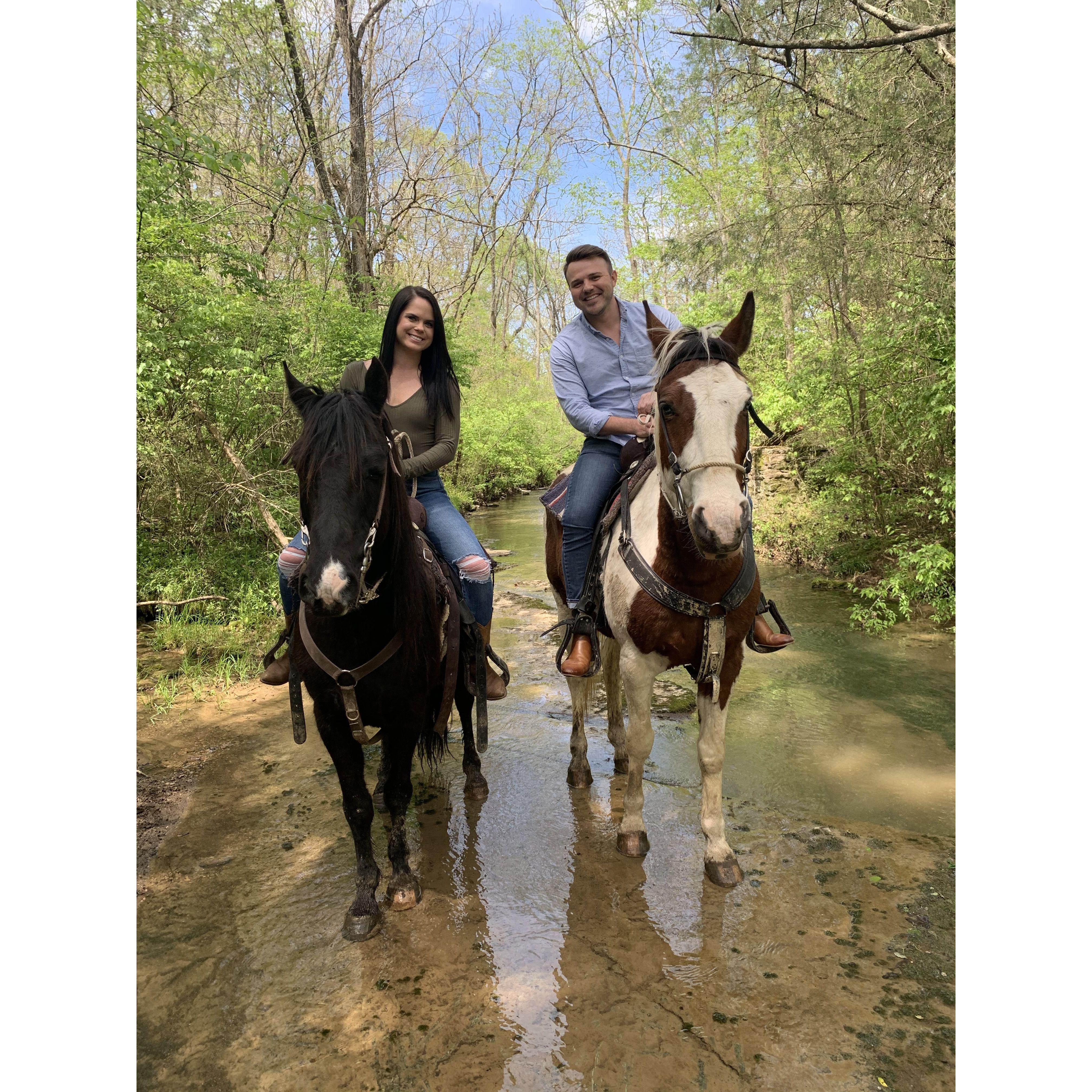 One of our early dates, in Mt. Juliet, TN - April 2020