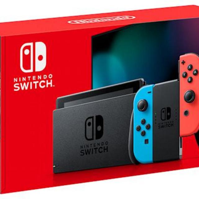 Nintendo Switch - Neon Blue + Neon Red Joy-Con