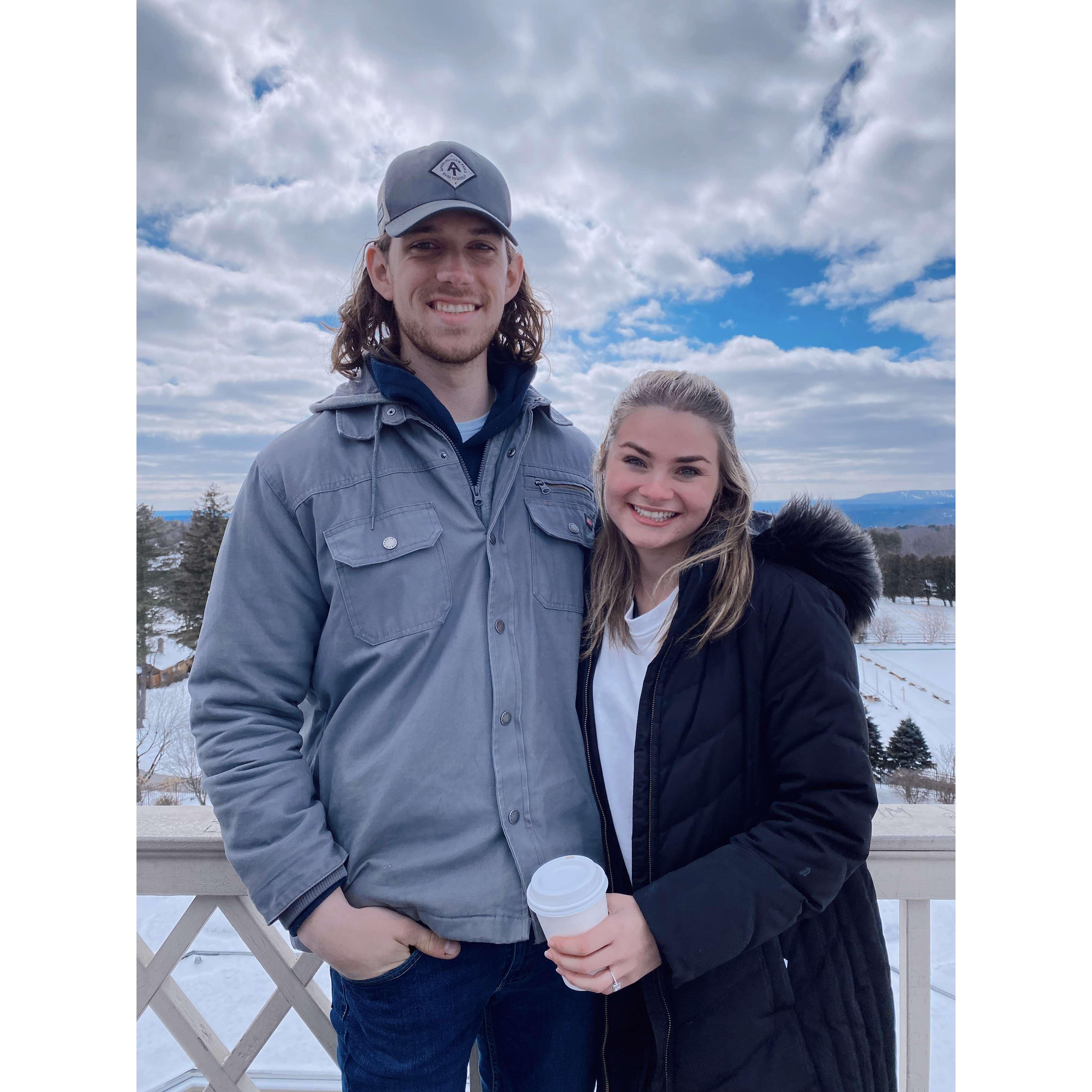 Our first ever trip to the poconos!