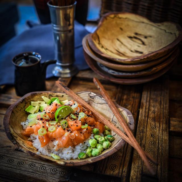 Spencer Peterman Spalted Maple Oval Bowl - 18 Oval