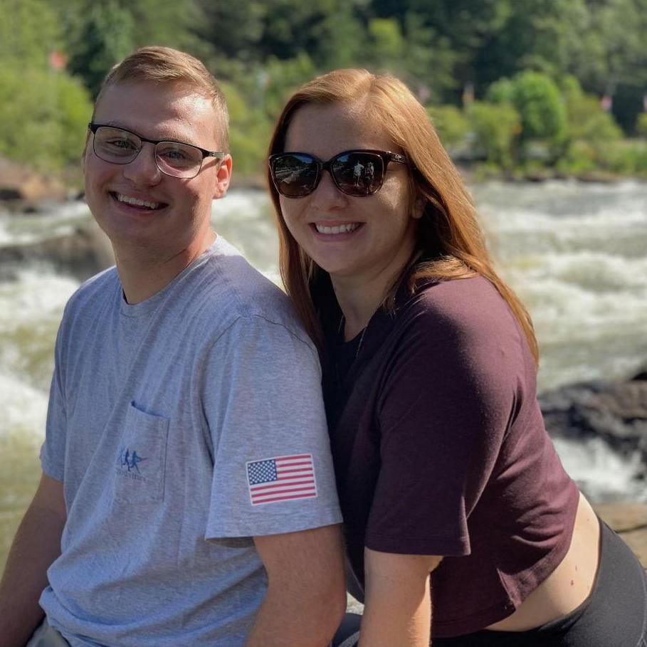 Emily's first ever Hawkins family vacay to Blue Ridge