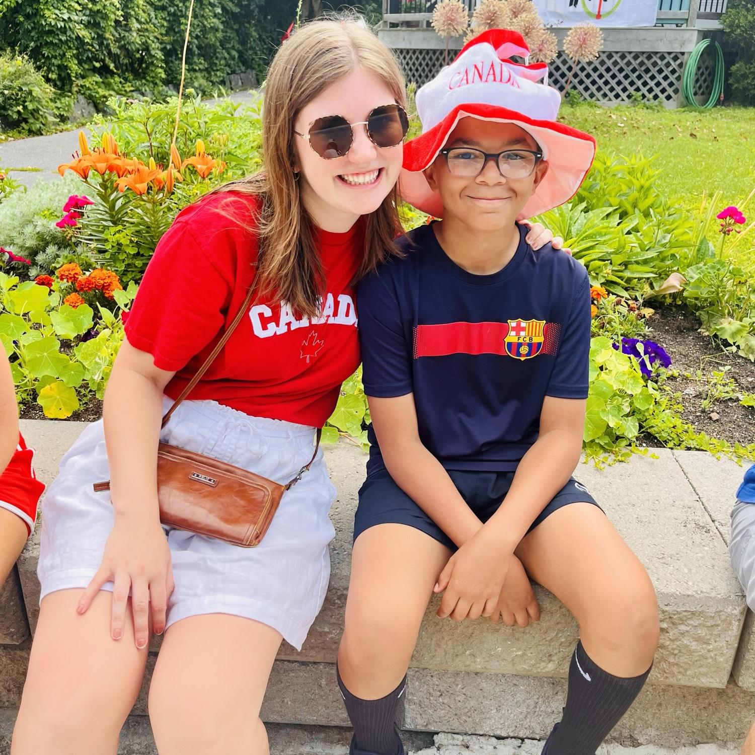 The cutest parade watchers, ever!