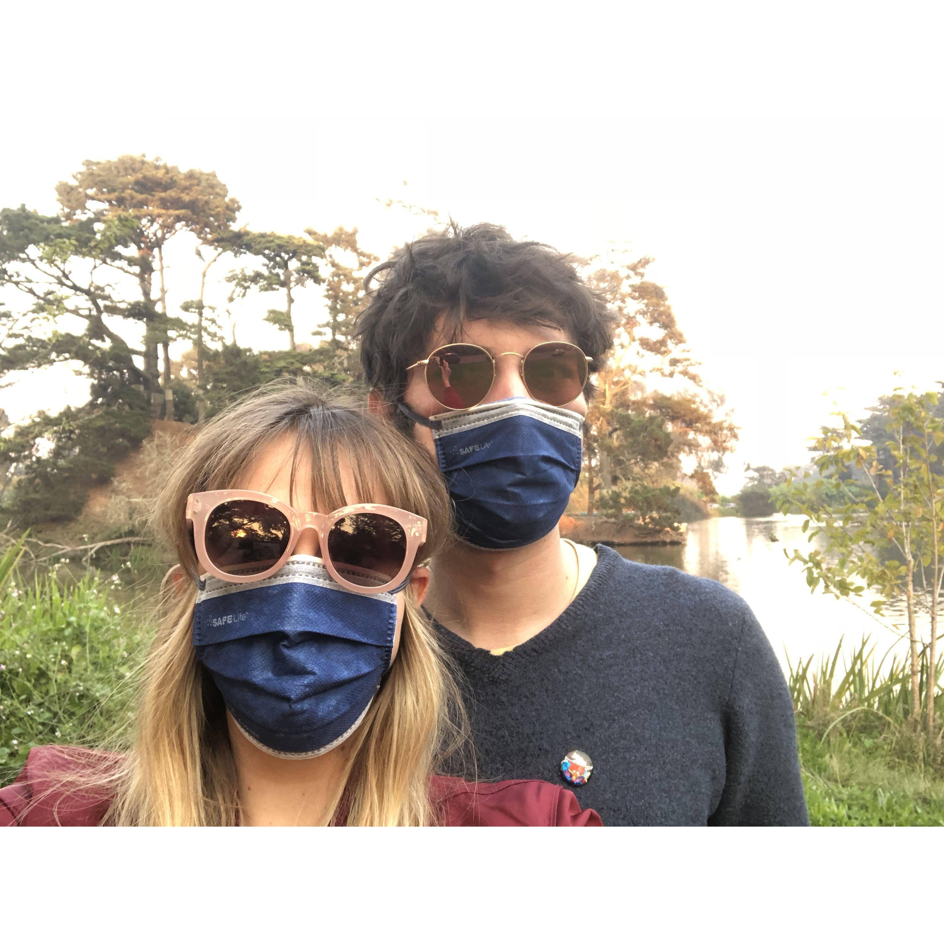 We survived the pandemic as a couple!