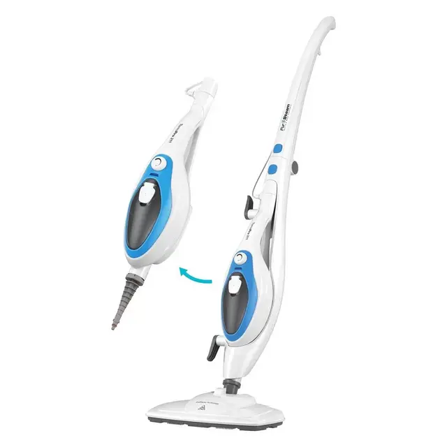 PurSteam 10-in-1 Steam Mop, Floor Steamer with Detachable Handheld Steam Cleaner for Tile, Hardwood Floors