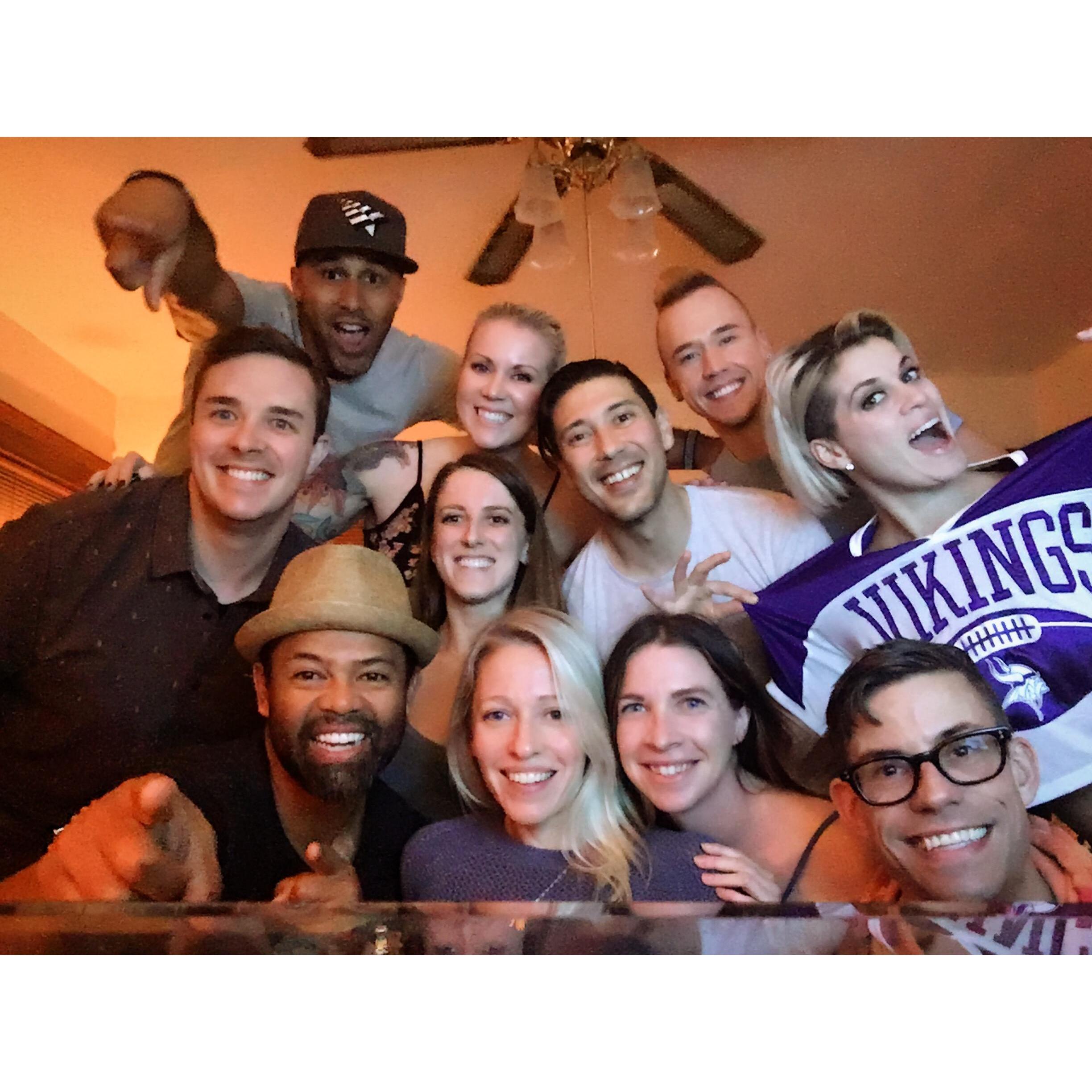 Super Bowl Sunday! Of course the Vikes weren't in it!
