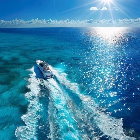 Boat Day on our Honeymoon