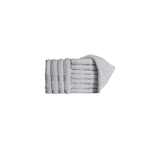 12pc Turkish Wash Cloths, Quiet Gray