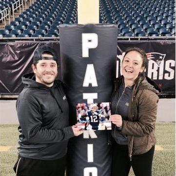 Ride on the field at Gillette