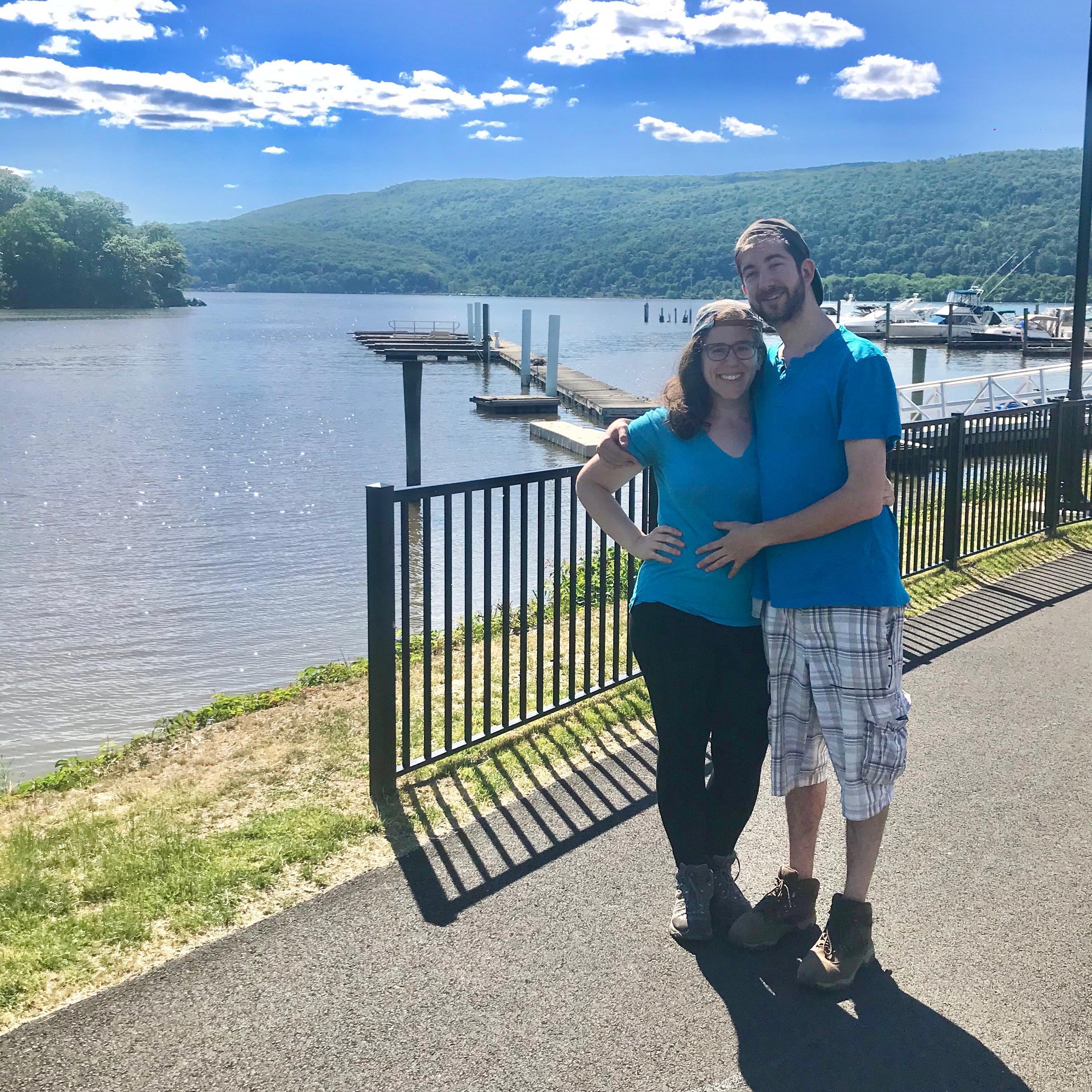 One of our favorite activities as a couple is hiking and being in nature.