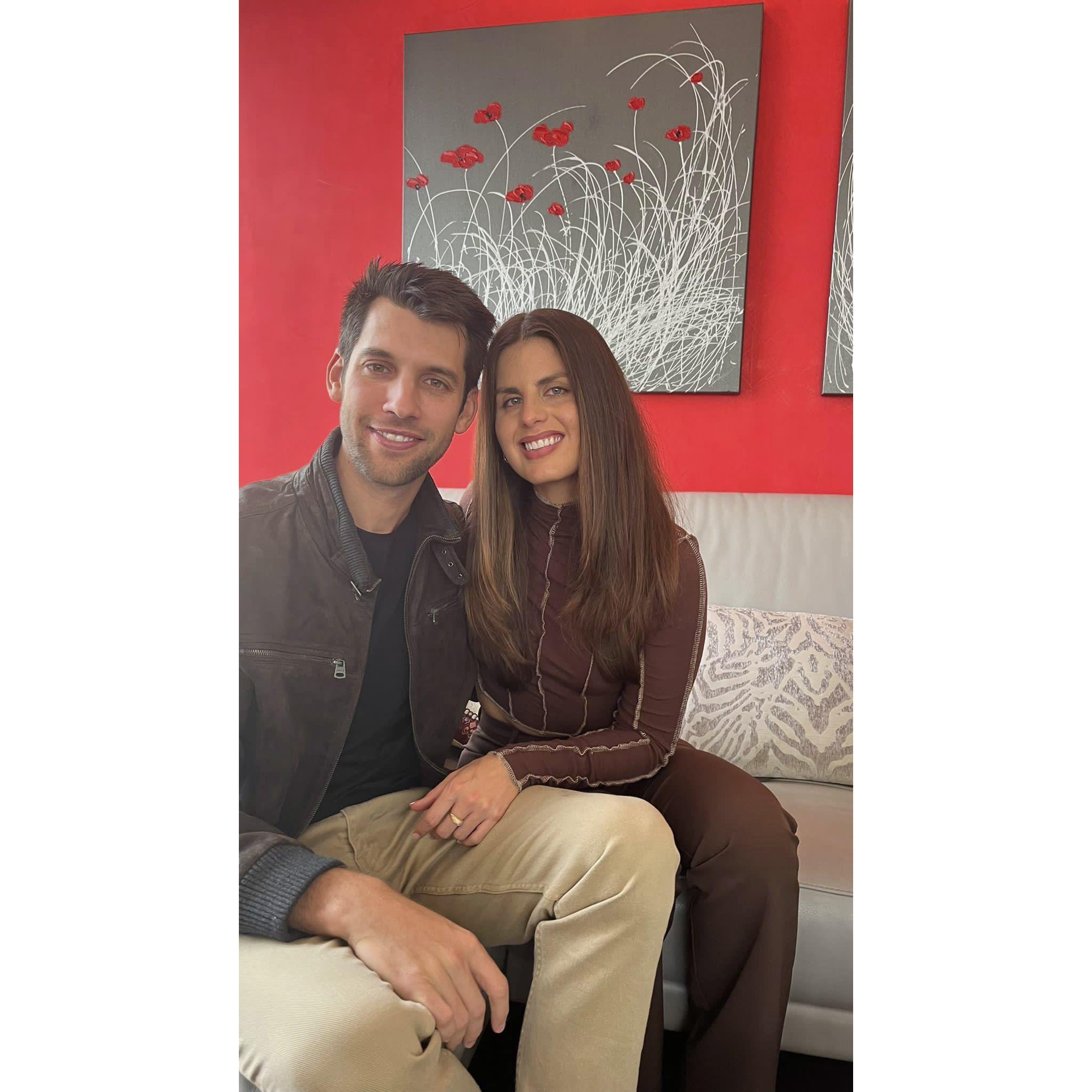 Our first Christmas together in Ecuador