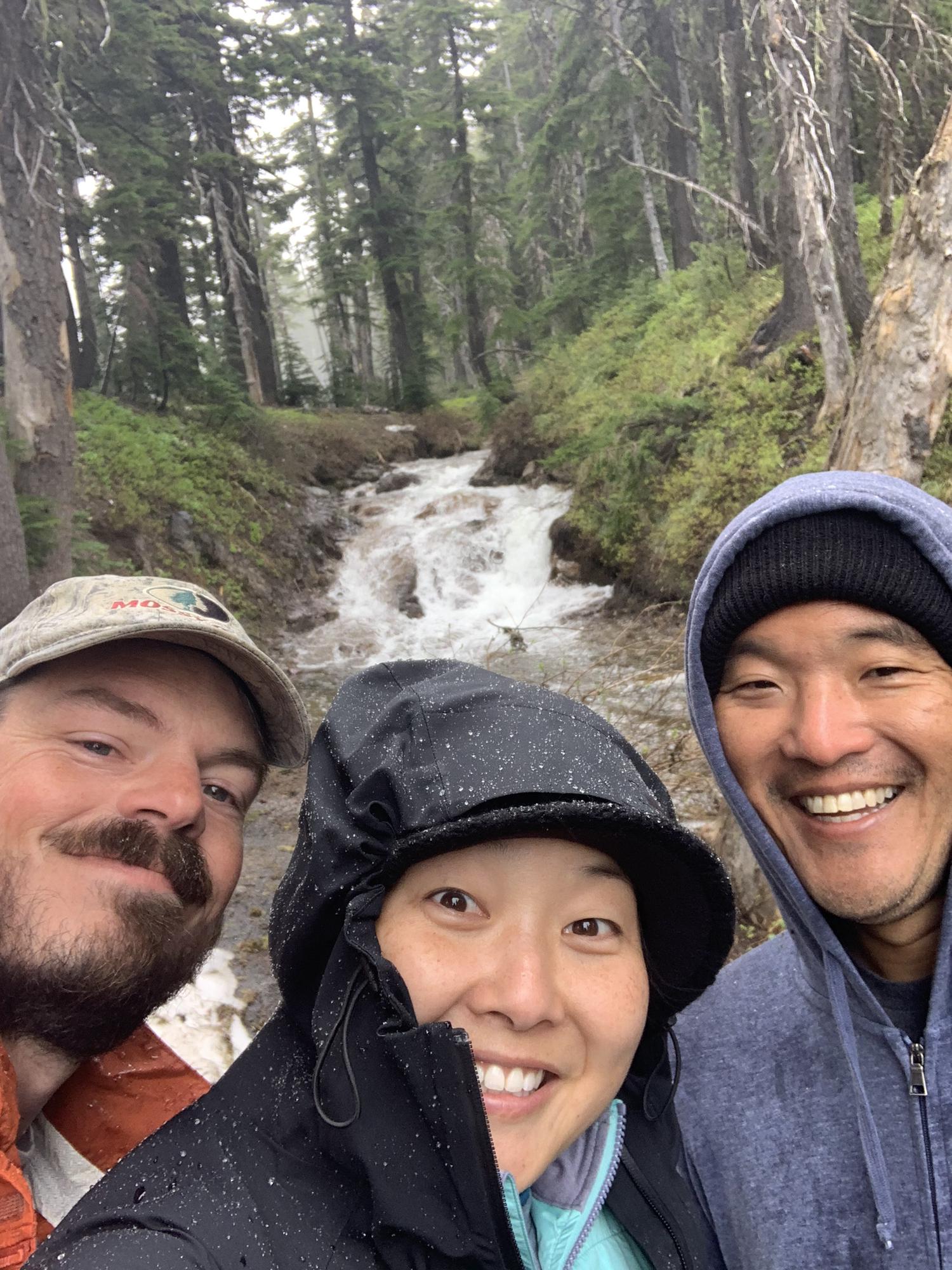 Cold but worth it — Umbrella Falls