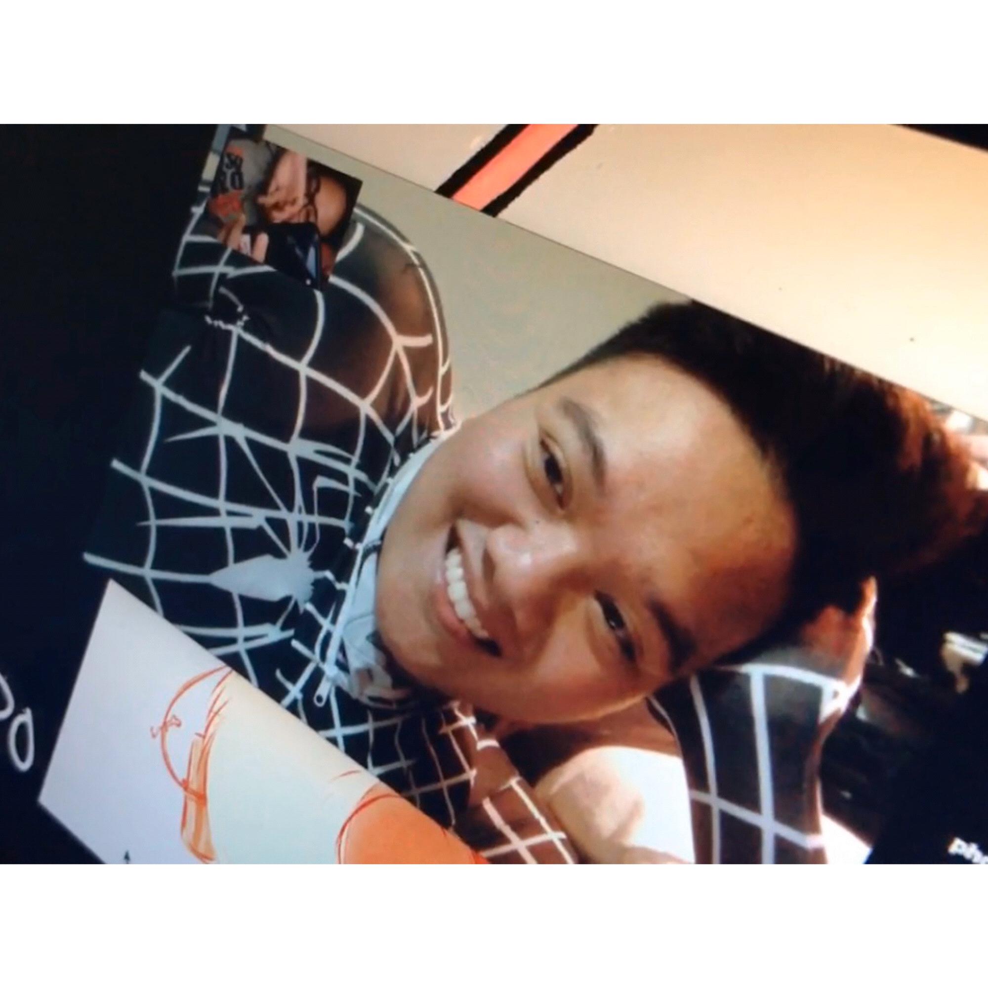 one of the MANY FaceTime calls - long distance relationships are no joke!