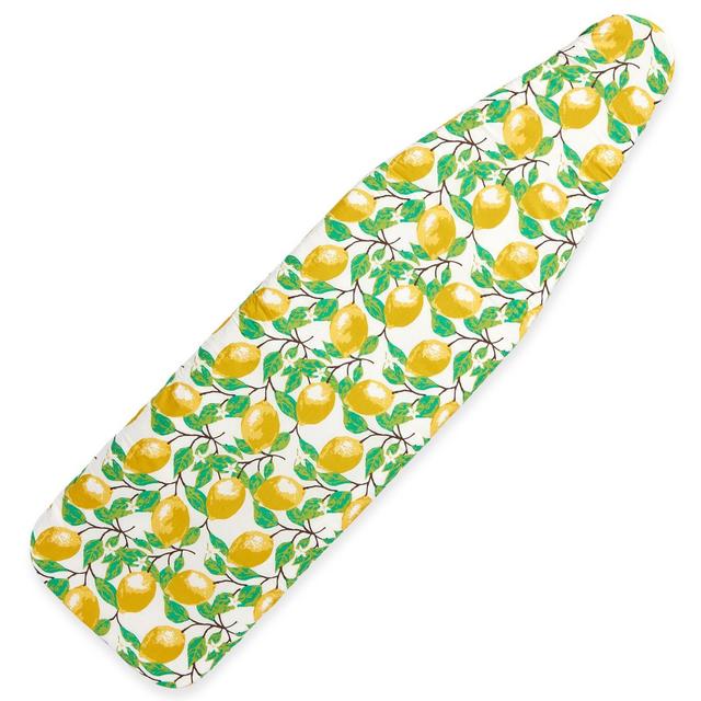 Juvale Ironing Board Padded Cover, Lemon Print Design