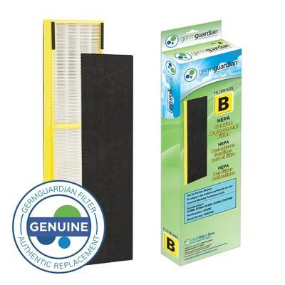 GermGuardian FLT4825 HEPA GENUINE Replacement Filter B for AC4300/AC4800/AC4900/CDAP4500/AP2200 Series Air Purifiers