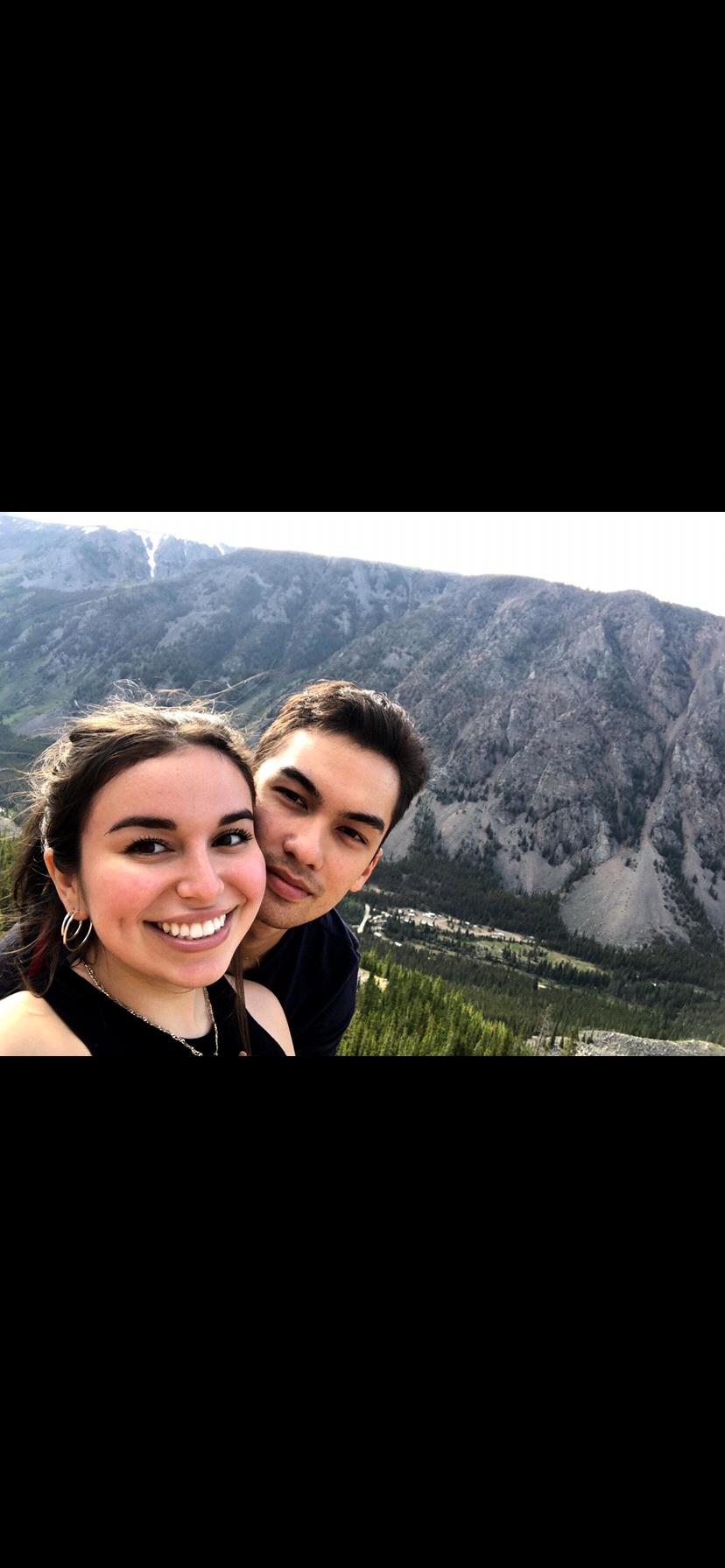 Overlooking Mountains in Montana , 2020