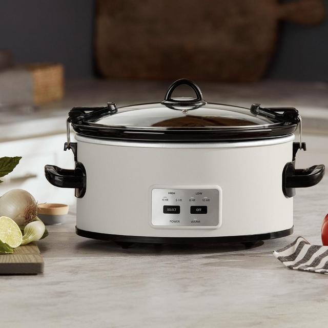 Crock Pot 6qt Cook and Carry Programmable Slow Cooker - Hearth & Hand with Magnolia