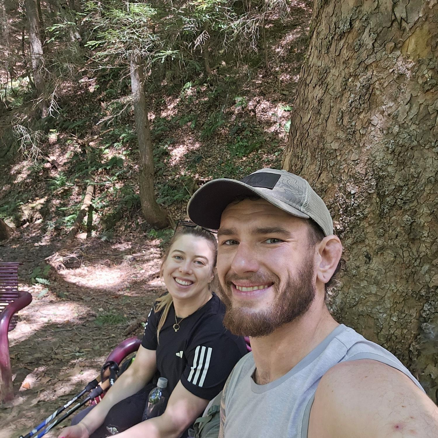 Hocking hills hiking