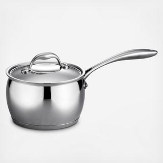 Gourmet Stainless Covered Domus Sauce Pan