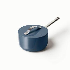 Sauce Pan | Non-Stick Sauce Pan with Lid | Blue