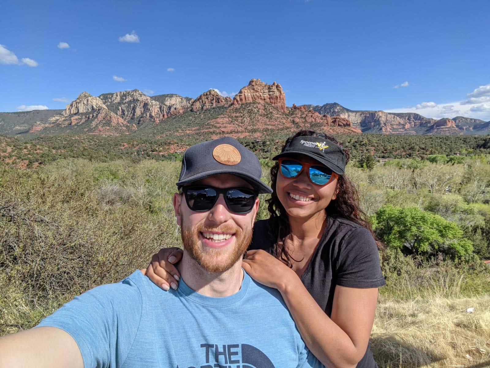 MILEIDIS first time in Sedona, she discovered the beauty of the desert 🏜️
