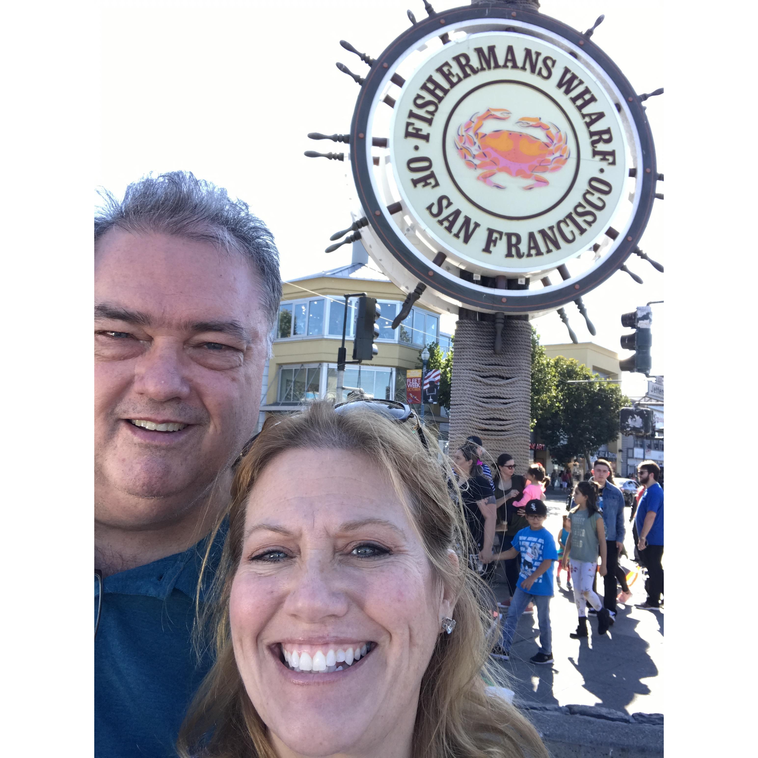Doing the tourist thing in San Francisco