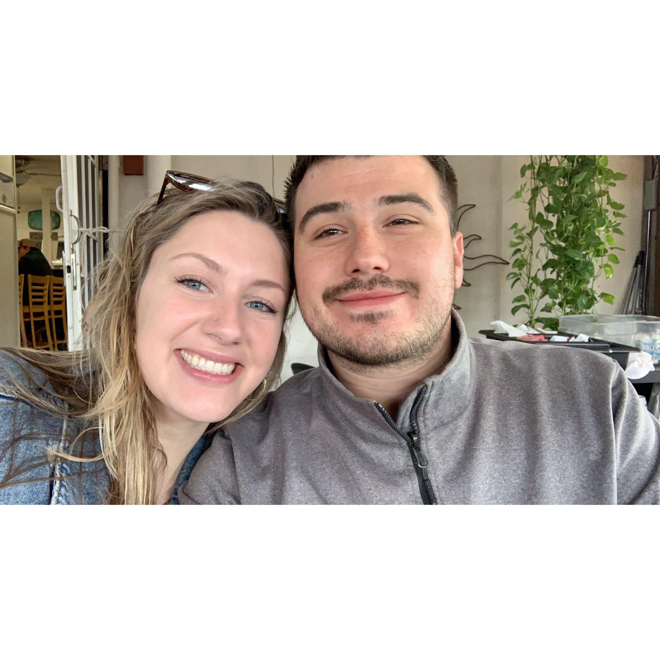 Fredericksburg 2021- pretty sure we both cried after we drank too much wine this day... IYKYK